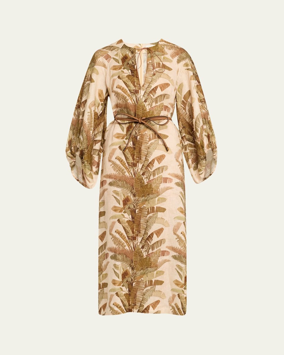 Ascension Belted Midi Dress